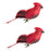2Pcs Cardinal Clip On Christmas Tree Ornaments Artificial Red Birds Ornament for DIY Christmas Tree - HN-TF22207 - 1