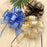10Pcs 6 Inch Large Pull Bows Organza DIY Christmas Birthday Gift Packaging Wedding Party Decor - Black - 2