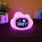 JL-820 Cartoon Cloud Shape White Noise Alarm Clock Sleep Bedside Lamp Tap Control Night Light - 7