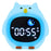JL-825 Cartoon Owl Shape White Noise Alarm Clock Sleep Bedside Lamp Tap Control Night Light - 1
