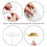 12Pcs / Set Wedding Photo Booth Props Engagement Bride Selfie Props Party Decoration - 4
