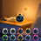JL-824 Cartoon Dog Shape White Noise Alarm Clock Sleep Bedside Lamp Tap Control Night Light - 3
