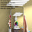 Touch 3 Modes LED Eye Protection Desk Lamp Clock Fan Pen Holder Desk Lamp, USB Cable Powered - 5