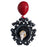 Gothic Resin Wall Art Decoration Ornament 3D Hand Red Ballon Wall Aesthetic Statue - 1
