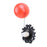 Gothic Resin Wall Art Decoration Ornament 3D Hand Red Ballon Wall Aesthetic Statue - 2