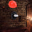 Gothic Resin Wall Art Decoration Ornament 3D Hand Red Ballon Wall Aesthetic Statue - 4