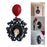 Gothic Resin Wall Art Decoration Ornament 3D Hand Red Ballon Wall Aesthetic Statue - 7