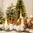6Pcs / Set 10cm Christmas Ball Foam + Plastic Xmas Tree Decoration Holiday Hanging Ornament - White - 2