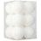 12Pcs / Set 8cm Christmas Ball Foam + Plastic Xmas Tree Decoration Holiday Hanging Ornament - White - 1
