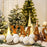 12Pcs / Set 8cm Christmas Ball Foam + Plastic Xmas Tree Decoration Holiday Hanging Ornament - White - 2