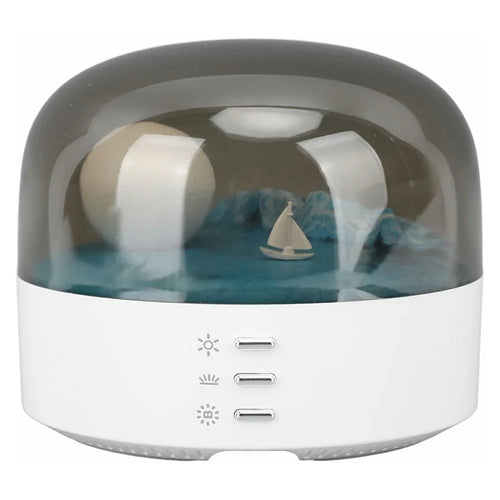 Rechargeable Moon Night Light Dimmable LED Bedside Lamp Soft Eye Caring with Color Changing - 1