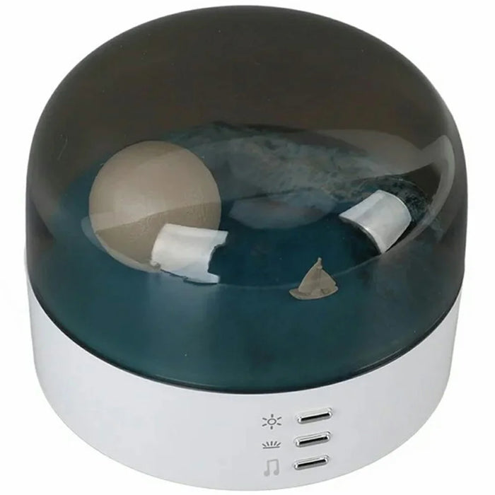 Rechargeable Moon Night Light Music Bluetooth-compatible Speaker Lamp Dimmable Soft Eye Caring Night Lamp - 1