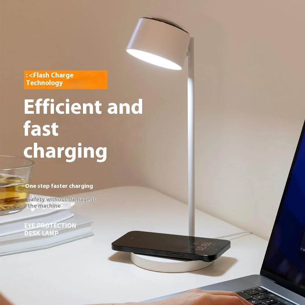 D10 Detachable Magnetic Desk Lamp Ocean World Projection Table Light with Phone Wireless Charging Function - 5