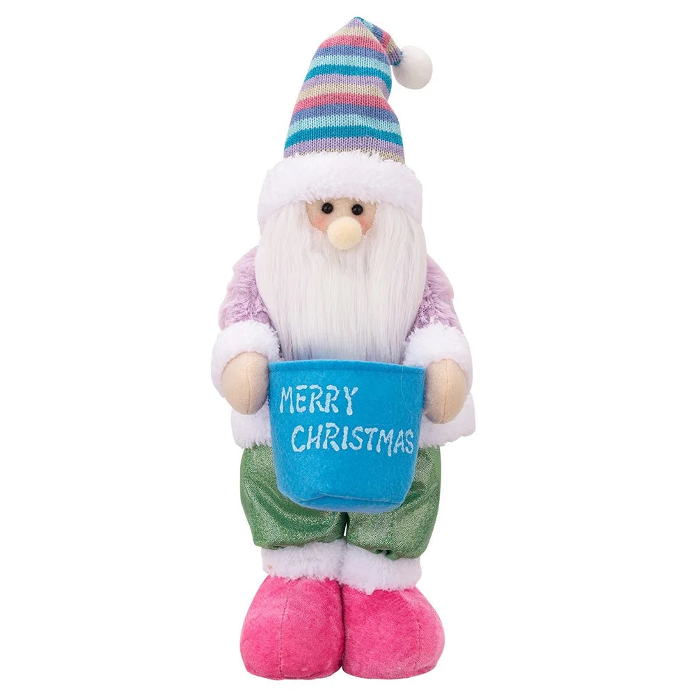 Christmas Desktop Window Decoration Candy Storage Creative Doll Ornament Gift - Santa Claus - 1