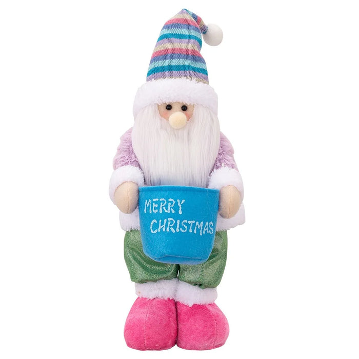 Christmas Desktop Window Decoration Candy Storage Creative Doll Ornament Gift - Santa Claus - 1