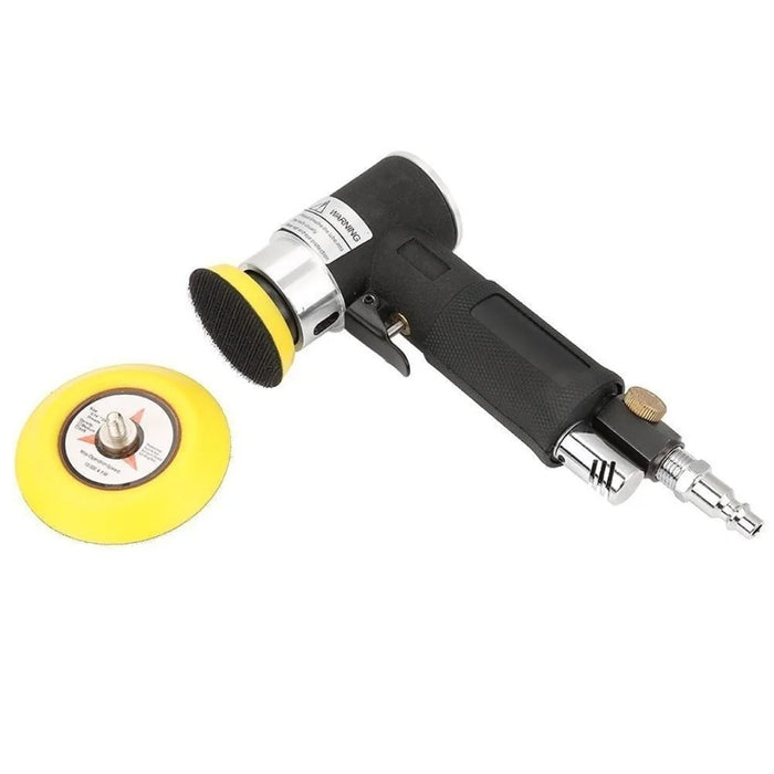 15000 RPM Air Sander 1 / 2 / 3 Inch High Speed Pneumatic Grinding Machine Kit Set, EU Plug - 5