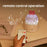 Rabbit Projection Lamp LED Rotating Atmosphere Night Light with Remote Control Music Box Creative Birthday Gift - Blue - 4