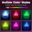 Christmas Tree Shape Plug-In Night Light Acrylic Colorful Bedroom Atmosphere Lamp, EU Plug - 4