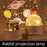 Rabbit Projection Lamp Bedroom Night Light USB Powered (CE RoHS Certified) - Blue - 2