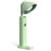Foldable Desk Lamp Flashlight Shape 3 Brightness Adjustable Magnetic Night Lamp, Round Lamp Cap - Green - 1