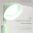 Foldable Desk Lamp Flashlight Shape 3 Brightness Adjustable Magnetic Night Lamp, Round Lamp Cap - Green - 3