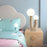 Creative Art Living Room Table Lamp Bedside Bedroom Double Head Table Light, EU Plug - Pink - 4