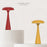 LS-8963 Mushroom Jellyfish Table Lamp Desktop Ornament Soft Light Accompanying Sleeping Lamp - Red - 7