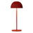 LS-8965 Three Color Temperature Shell Table Lamp Touch Control Atmosphere Desk Light - Red - 1
