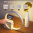 AJ300D Multi-Function Desk Lamp Alarm Clock White Noise Touch Control Wake-Up Light, EU Plug - 4