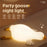 D19 White Goose Night Light Children Bedside Silicone Tap Light Fun Ornament - 4