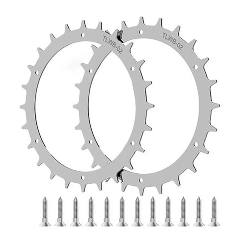 TLWB-02 2Pcs / Set 170mm Spikes for Bosch Indego XS 300 / S 500 / S+ 500 Lawn Mower SPCC Wheel Spikes - 1