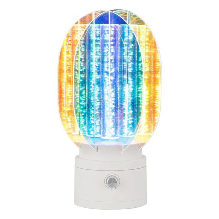Creative Rotating Night Light Aurora Lamp Stepless Dimming Rechargeable Romantic Atmosphere Light - 1