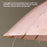 Automatic 24 Ribs Rain Umbrella Water Activated Flower Pattern Straight Umbrella with Curved Handle - Rouge Pink - 4