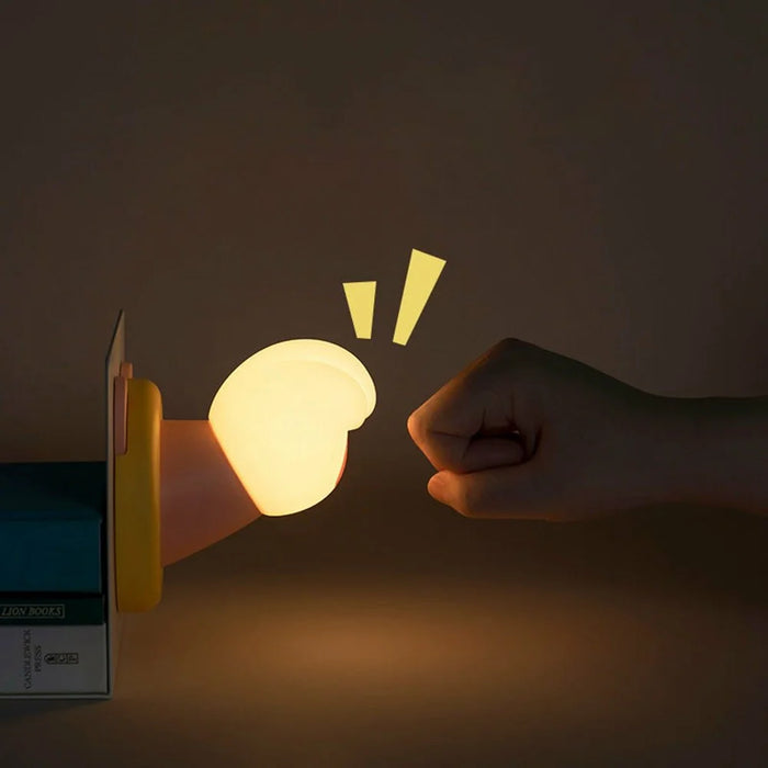 Cat Paw Night Light Tap Sensor Bedside Lamp 3 Brightness Levels for Bedroom  /  Sleep Aid - 4