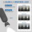 F18 Foldable Neck Light LED Reading Lamp Rechargeable Outdoor Sports Repair Work Study Illumination Light - Pink - 3