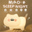 Cat Night Light Bedroom Bedside Sleep Aid for Kids Tap Control Soft Silicone USB Rechargeable Lamp with Timer Function - 2