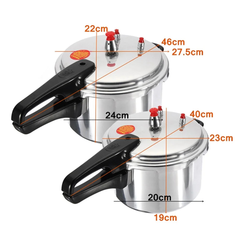 20cm Aluminum Alloy Pressure Cooker Home Use Explosion-Proof Cookware for Gas Stove - 7