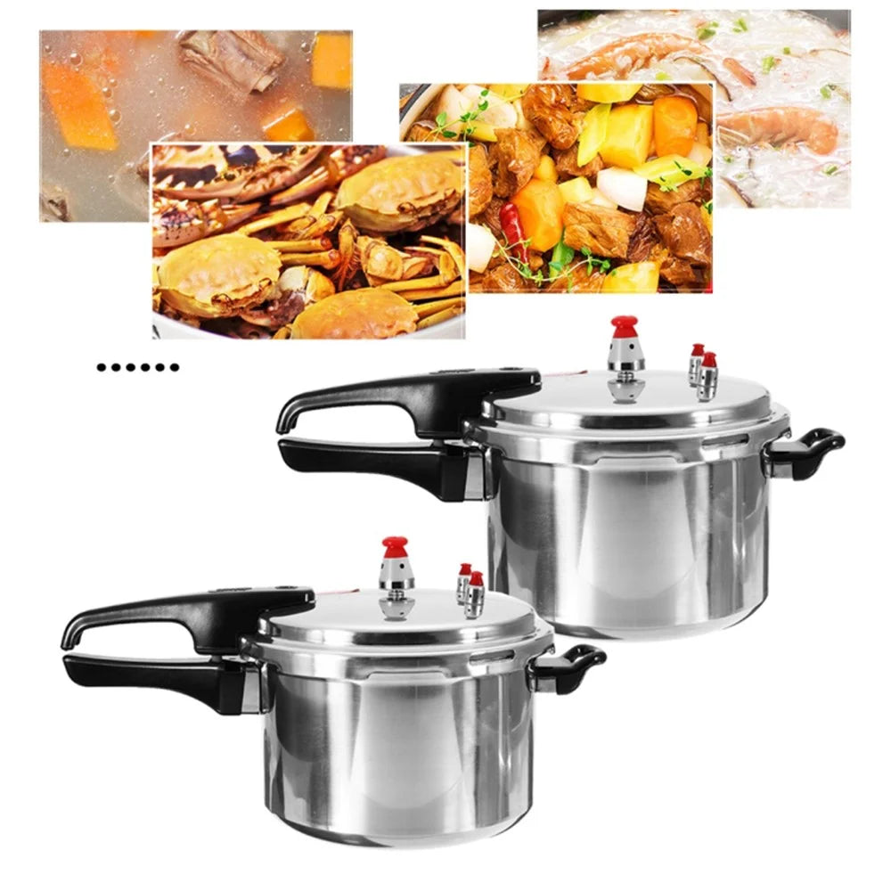 22cm Aluminum Alloy Pressure Cooker Home Use Explosion-Proof Cookware for Gas Stove - 3