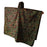 3 in 1 Function Hiking Climbing Waterproof Rain Poncho Floor Mat Canopy with Storage Bag - Army Green Camouflage - 1