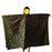 3 in 1 Function Hiking Climbing Waterproof Rain Poncho Floor Mat Canopy with Storage Bag - Army Green Camouflage - 2