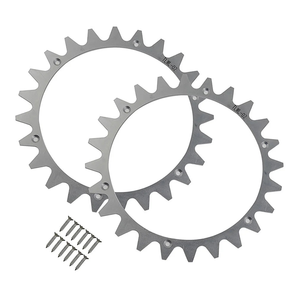 TLWL-02 2Pcs / Set For Worx Landroid L Robot Mower Spikes 225mm SPCC Wheel Spikes - 1