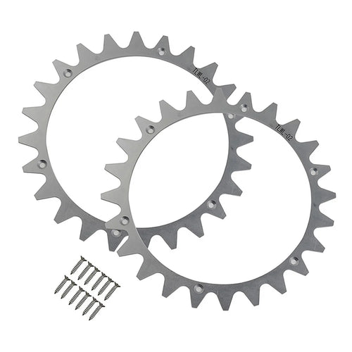 TLWL-02 2Pcs / Set For Worx Landroid L Robot Mower Spikes 225mm SPCC Wheel Spikes - 1