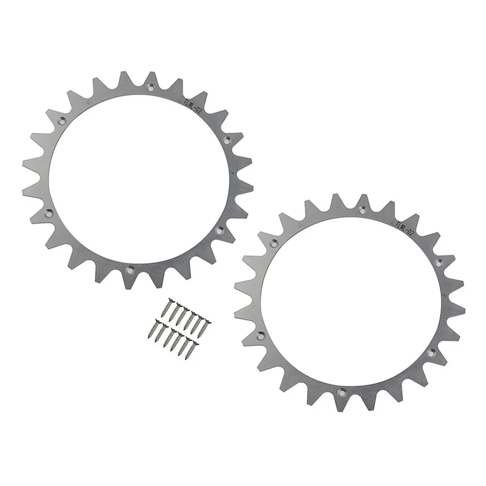 TLWL-02 2Pcs / Set For Worx Landroid L Robot Mower Spikes 225mm SPCC Wheel Spikes - 3