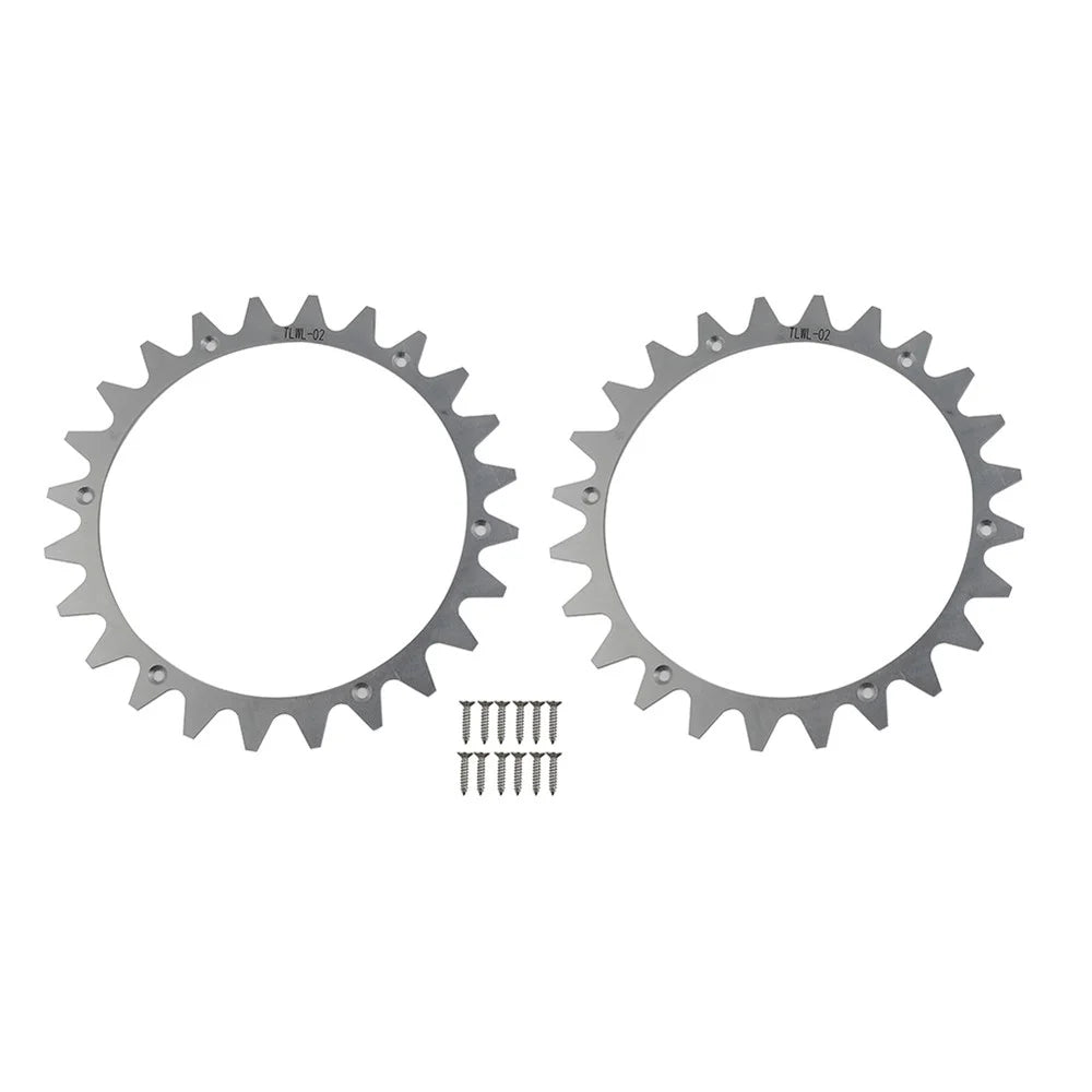 TLWL-02 2Pcs / Set For Worx Landroid L Robot Mower Spikes 225mm SPCC Wheel Spikes - 6