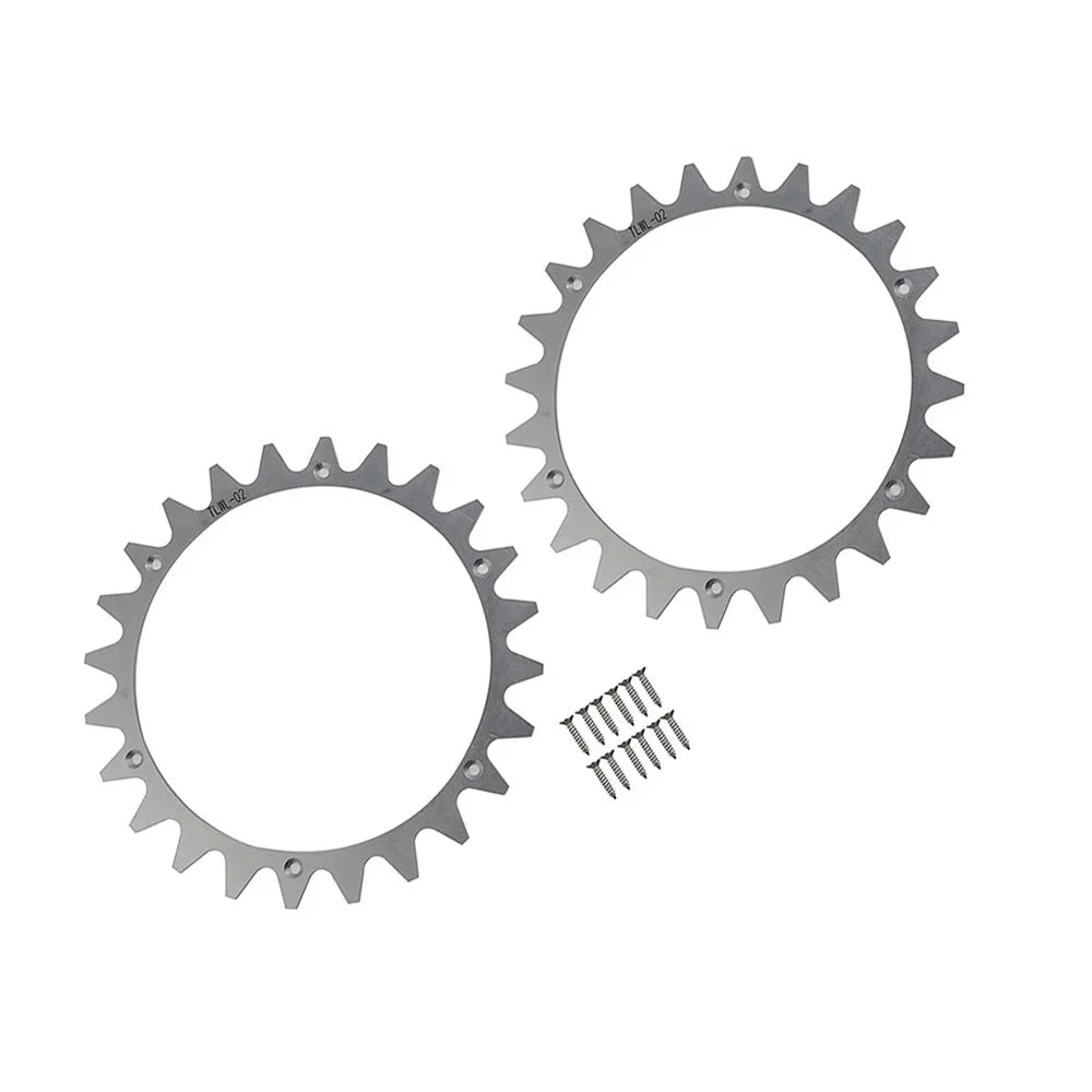TLWL-02 2Pcs / Set For Worx Landroid L Robot Mower Spikes 225mm SPCC Wheel Spikes - 7