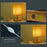 TA-066 Wood+Cloth Stepless Dimming Night Light USB LED Table Lamp Home Decor - Linen Gray - 4