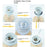 TA-066 Wood+Cloth Stepless Dimming Night Light USB LED Table Lamp Home Decor - Linen Gray - 7
