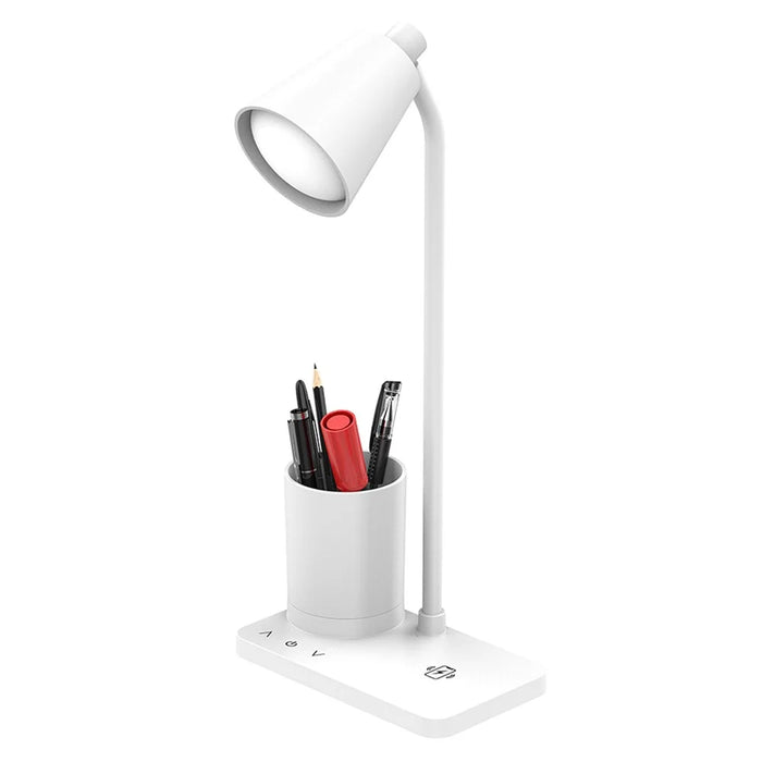 F13 Desk Lamp LED Reading Light Rechargeable Eye-Care Study Lamp 4 Brightness Levels Touch Control for Students - 2