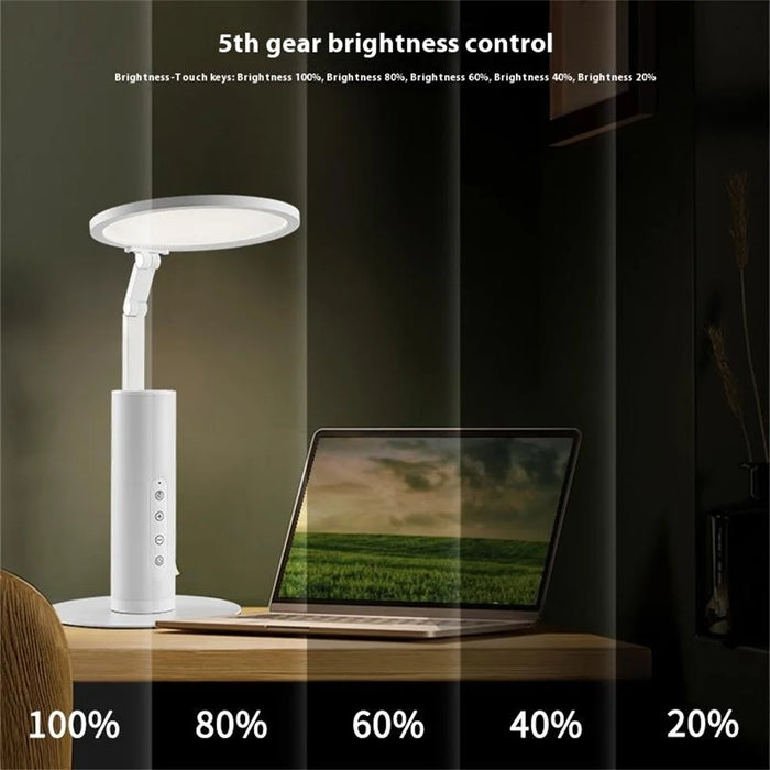 TH-8 Makeup Mirror Desk Lamp LED Reading Light Brightness Adjustable Dual-Use Night Light - 2