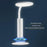 TH-8 Makeup Mirror Desk Lamp LED Reading Light Brightness Adjustable Dual-Use Night Light - 6